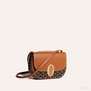 Goyard 233 bag Black / Brown | JCGD6536