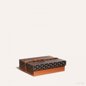 Goyard 8 WATCH CASE Black / Brown | EXGW4576