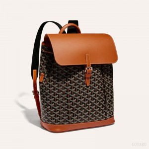 Goyard ALPIN MM BACKPACK Black / Brown | BPMZ0141