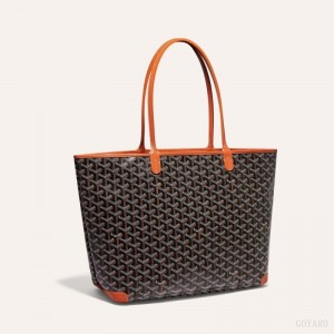 Goyard ARTOIS MM BAG Black / Brown | WOTW4933