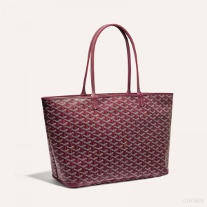 Goyard ARTOIS MM BAG Burgundy | FCIN7094