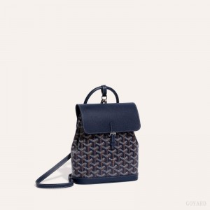 Goyard Alpin Mini Backpack Navy Blue | IGKS4520