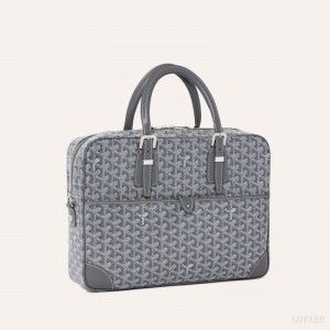 Goyard Ambassade MM Document Case Grey | AUEA7078