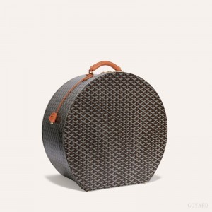 Goyard BOITE CHAPEAU Black / Brown | ZSZP5009