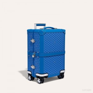 Goyard BOURGET PM TROLLEY CASE Blue | YAFY1956