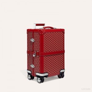 Goyard BOURGET PM TROLLEY CASE Red | XKTL4290