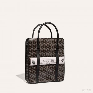 Goyard BOURGOGNE BAG Black | FDUE3755