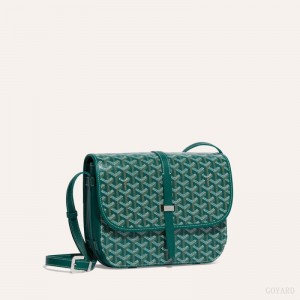 Goyard Belvedere MM Bag Green | MILO3271