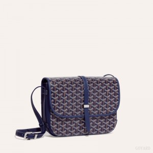 Goyard Belvedere MM Bag Navy Blue | MWJA3892