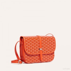 Goyard Belvedere MM Bag Orange | XQOQ8673