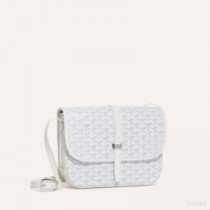 Goyard Belvedere MM Bag White | RJUO6966