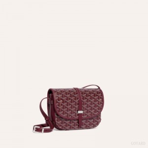 Goyard Belvedere PM Bag Burgundy | HISC6324