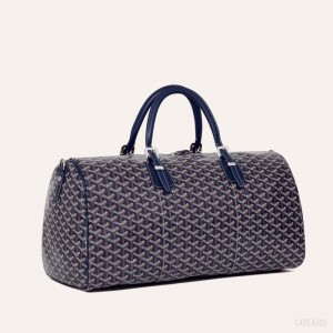 Goyard Boston 50 bag Navy Blue | HDFO9612