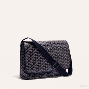 Goyard CAPETIEN MM MESSENGER BAG Navy Blue | QTDJ2851