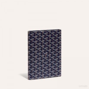 Goyard CASTIGLIONE DOCUMENT COVER Navy Blue | NGBI5009