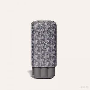 Goyard CHURCHILL 3 CIGAR CASE Grey | ENGI4416