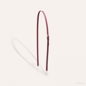 Goyard CUIR PM STRAP Burgundy | EODA5974