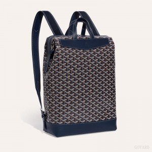 Goyard Cisalpin Backpack Navy Blue | ATEU5713