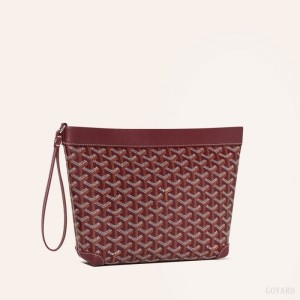 Goyard Conti pouch Burgundy | OKWR0353