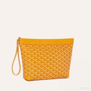 Goyard Conti pouch Yellow | NJOW5153