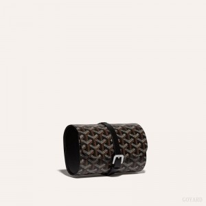 Goyard DOUBLE TRAVEL WATCH CASE Black | NIDV3157