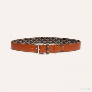 Goyard FLORIDA BELT Black / Brown | KDIT2019