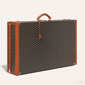 Goyard GRAND HÔTEL 80 CASE Black / Brown | LQOU0021