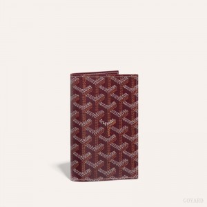 Goyard GRENELLE PASSPORT COVER Burgundy | IPHU4239