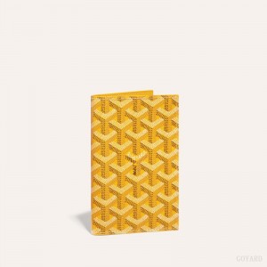 Goyard GRENELLE PASSPORT COVER Yellow | NNQQ5302