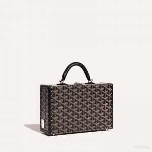 Goyard Grand Hôtel Trunk Bag Black | OYVS5115