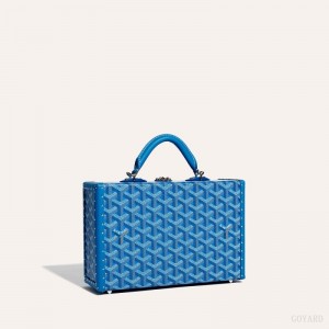 Goyard Grand Hôtel Trunk Bag Blue | AKFR4720