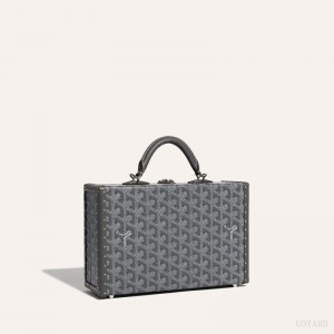 Goyard Grand Hôtel Trunk Bag Grey | JGDT0223