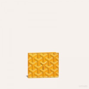 Goyard INSERT VICTOIRE CARD WALLET Yellow | JOUK8116