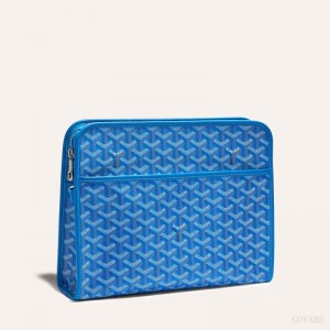 Goyard JOUVENCE GM TOILET BAG Blue | CKTA8422