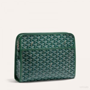 Goyard JOUVENCE GM TOILET BAG Green | YHRS7436