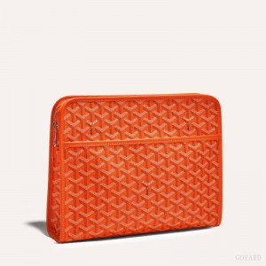 Goyard JOUVENCE GM TOILET BAG Orange | GYCA7326