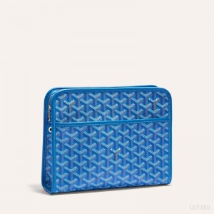 Goyard JOUVENCE MM TOILET BAG Blue | AGTS0705