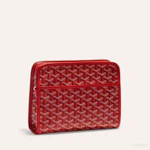 Goyard JOUVENCE MM TOILET BAG Red | IXDN2597