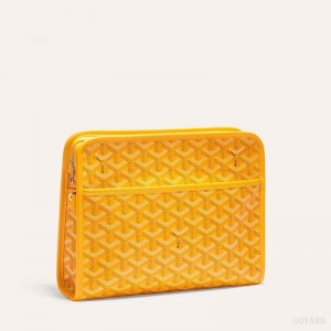 Goyard JOUVENCE MM TOILET BAG Yellow | IXLU1956