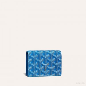 Goyard MALESHERBES CARD WALLET Blue | DNJN8240