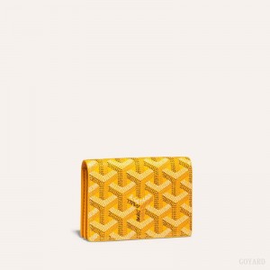 Goyard MALESHERBES CARD WALLET Yellow | JFYW7125