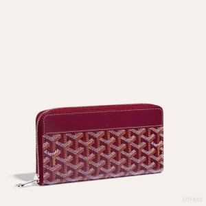 Goyard MATIGNON GM WALLET Burgundy | ZNLA3607