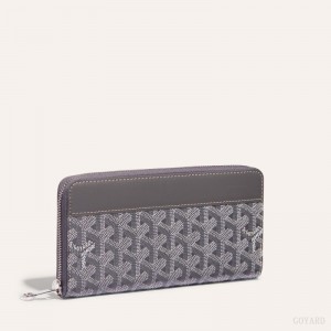 Goyard MATIGNON GM WALLET Grey | AMZL2189