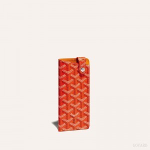 Goyard MONTMARTRE PM GLASSES CASE Orange | UOKN2351