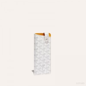 Goyard MONTMARTRE PM GLASSES CASE White | XOHC8846