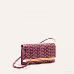 Goyard Monte-Carlo PM Clutch Burgundy | SLRM9170