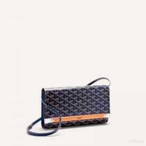 Goyard Monte-Carlo PM Clutch Navy Blue | CPMV4739