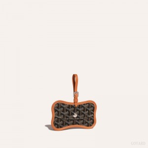 Goyard Os Grey Dog pocket Black / Brown | DXWG5851