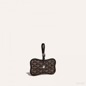 Goyard Os Grey Dog pocket Black | KXIF0057