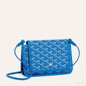 Goyard PLUMET POCKET WALLET Blue | CQKM7989